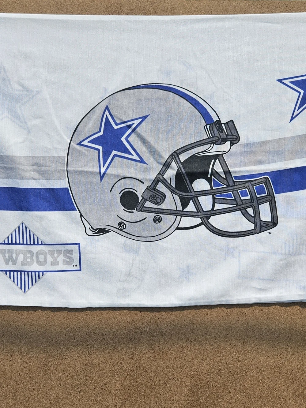 Dallas Cowboy Pillowcase Set Of 2.  1992